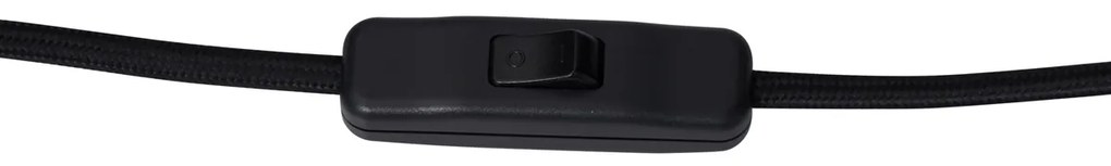 Design wandlamp zwart met mat glas 3-lichts - Vertical