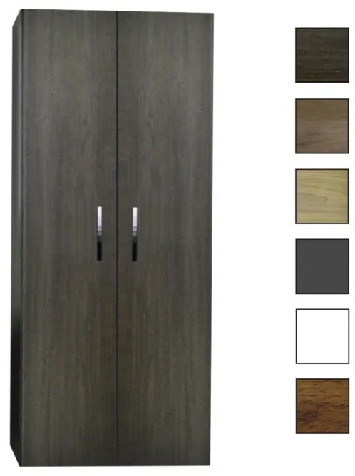 Sanicare kolomkast 67x160x32cm grey-wood