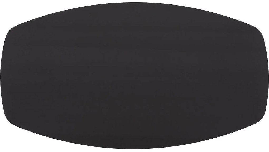 Goossens Excellent Eettafel Uniek, Semi ovaal 200 x 110 cm