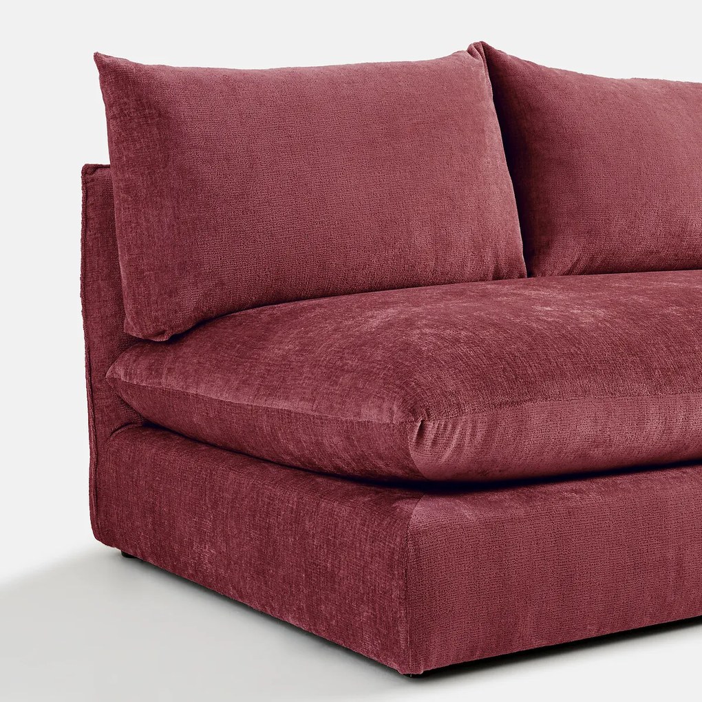 Malo modulaire 2-zits bank met textuurfluweel