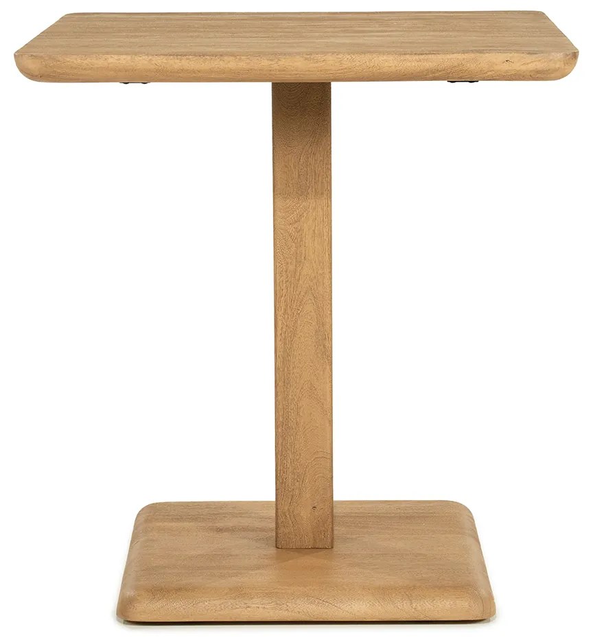 Bijzettafel Vierkant Eiken - 70 X 70cm.
