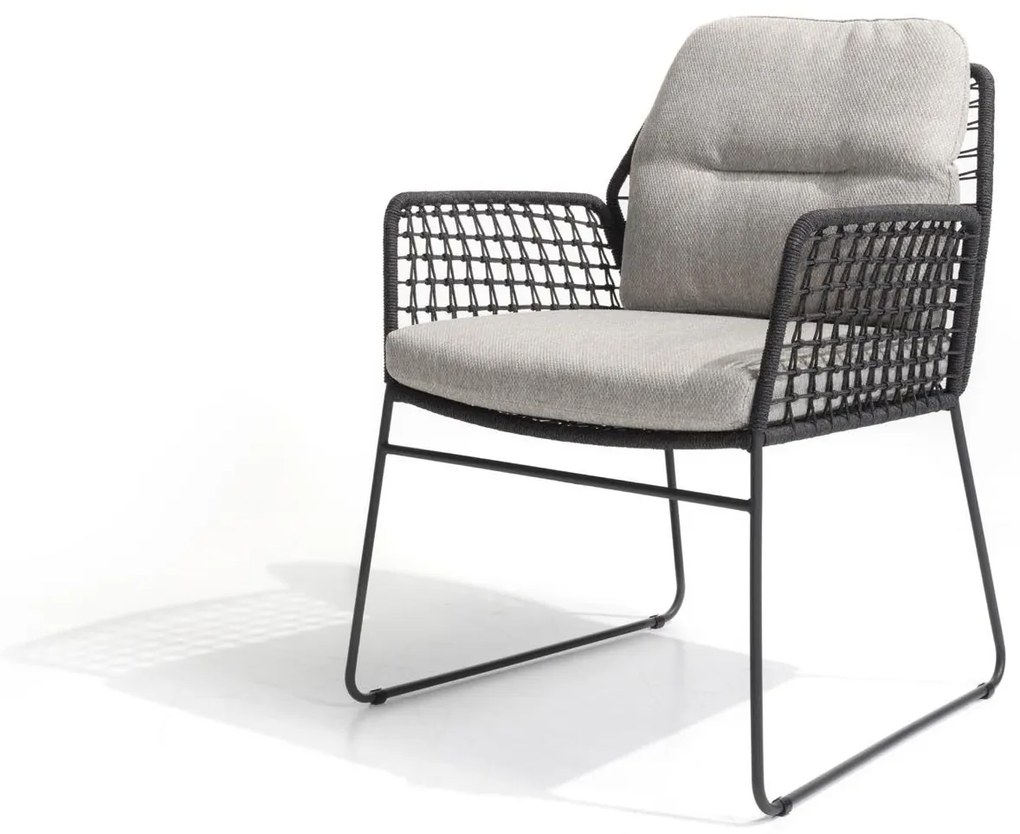 Taste by 4 Seasons Rhodos tuinset met Minerva tuintafel teak blad 280 x 95 cm SALE Tuinset   houtkleur weerbestendig