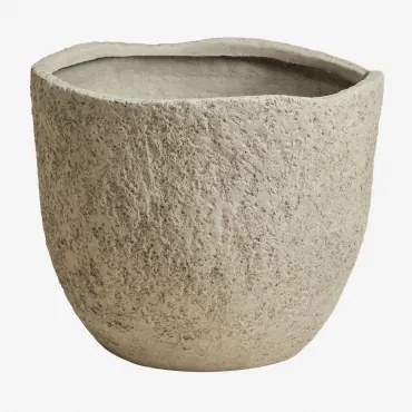Cementen Plantenbak Nuria Zandbruin & Ø45 Cm - ↑40 Cm - Sklum
