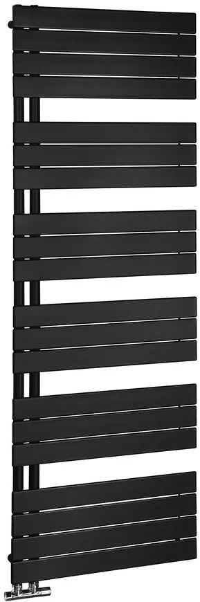 Aqualine Mili radiator mat zwart 60x180cm 927W