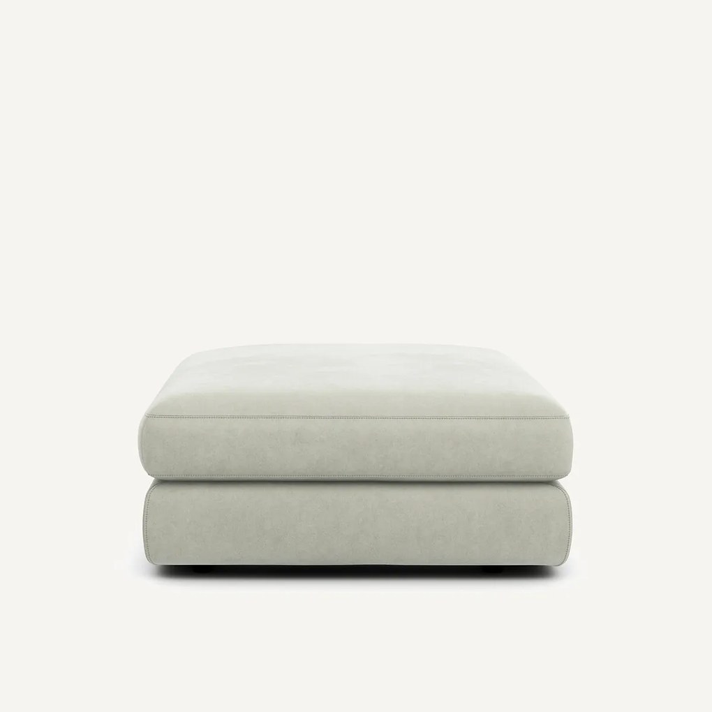 Voetensteun in stonewashed velours, SKANDER