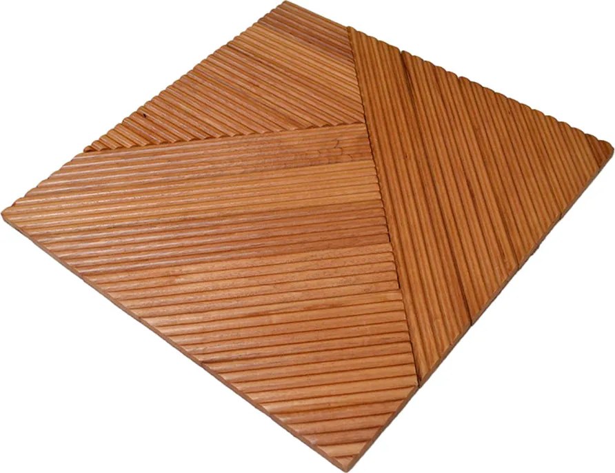 3D Houten Wandpaneel | Xilan XL | 40×40 cm | Wanddecoratie