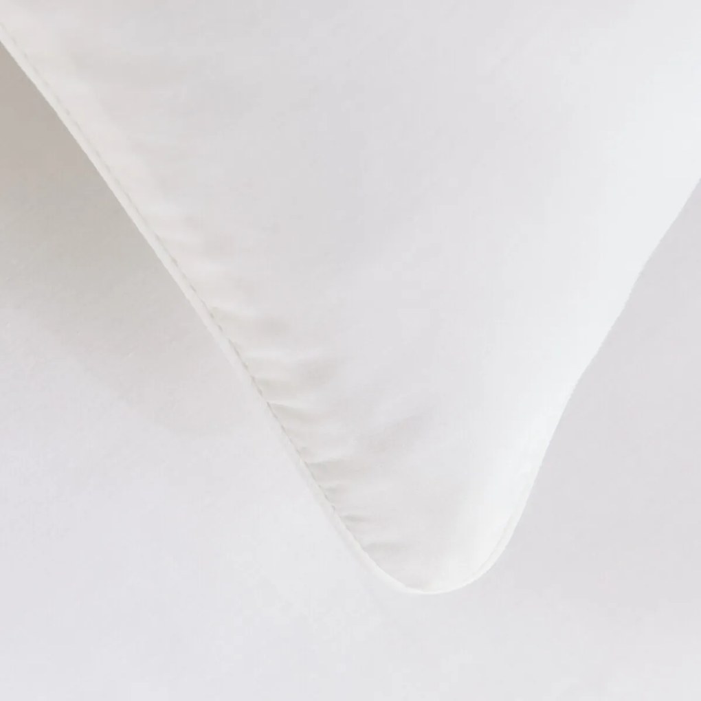 Kussensloop in katoensatijn, 153 draden, Opale