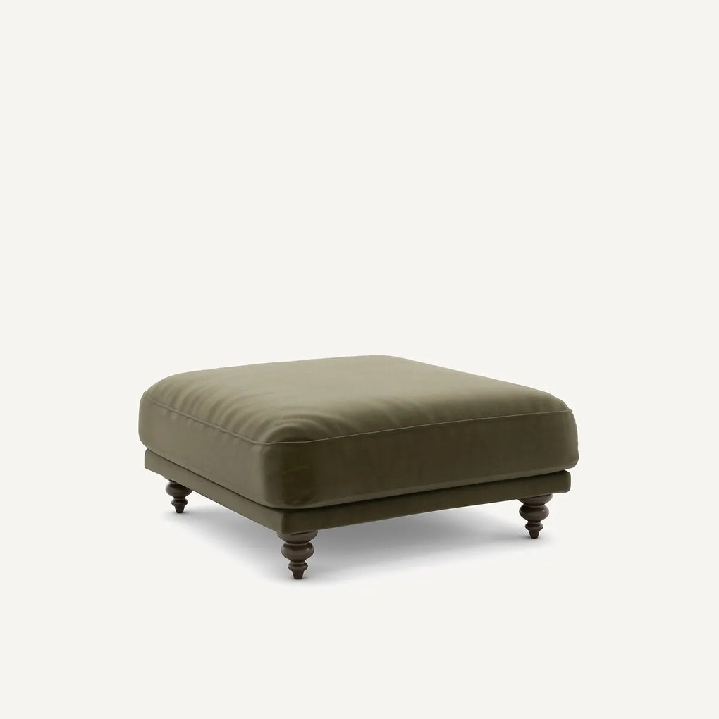 Voetenbank in fluweel, Lazare