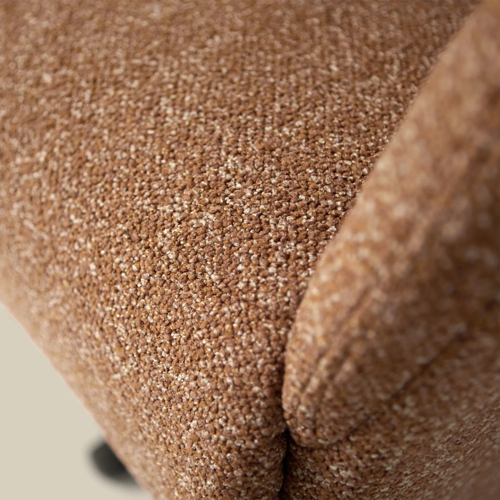 Elektrisch Verstelbare Stoel Stof Terracotta