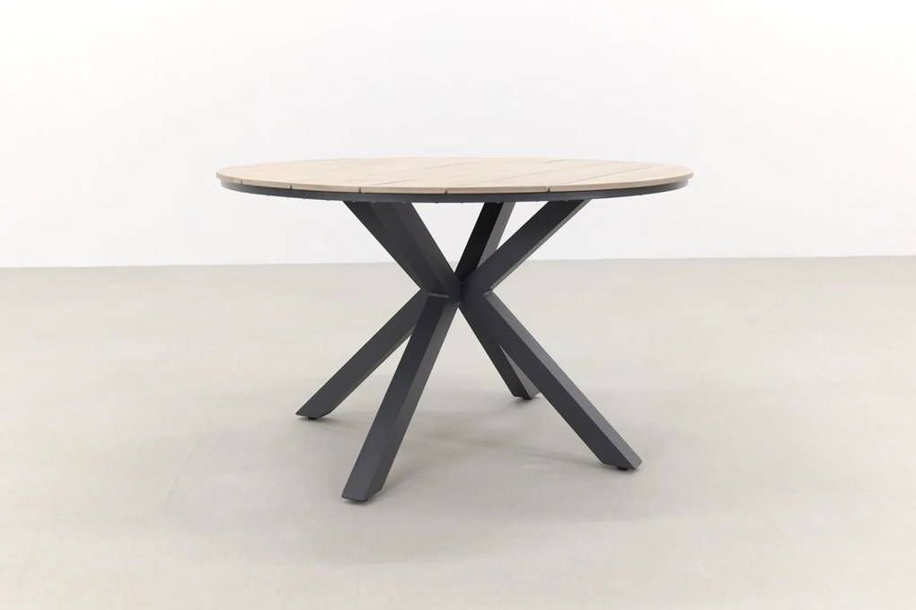 GI Edison ronde houtlook tuintafel Ø122 cm.