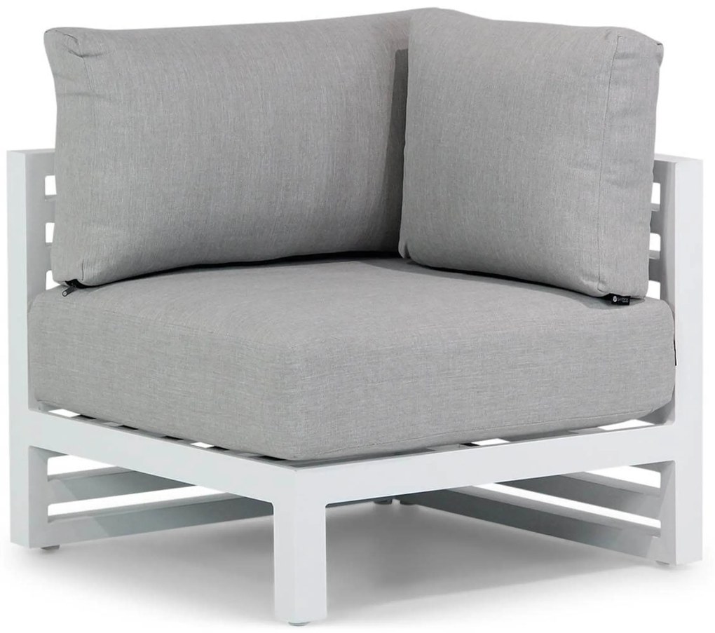 U-Vorm Loungeset 8 personen Aluminium Wit Santika Furniture Santika Jaya