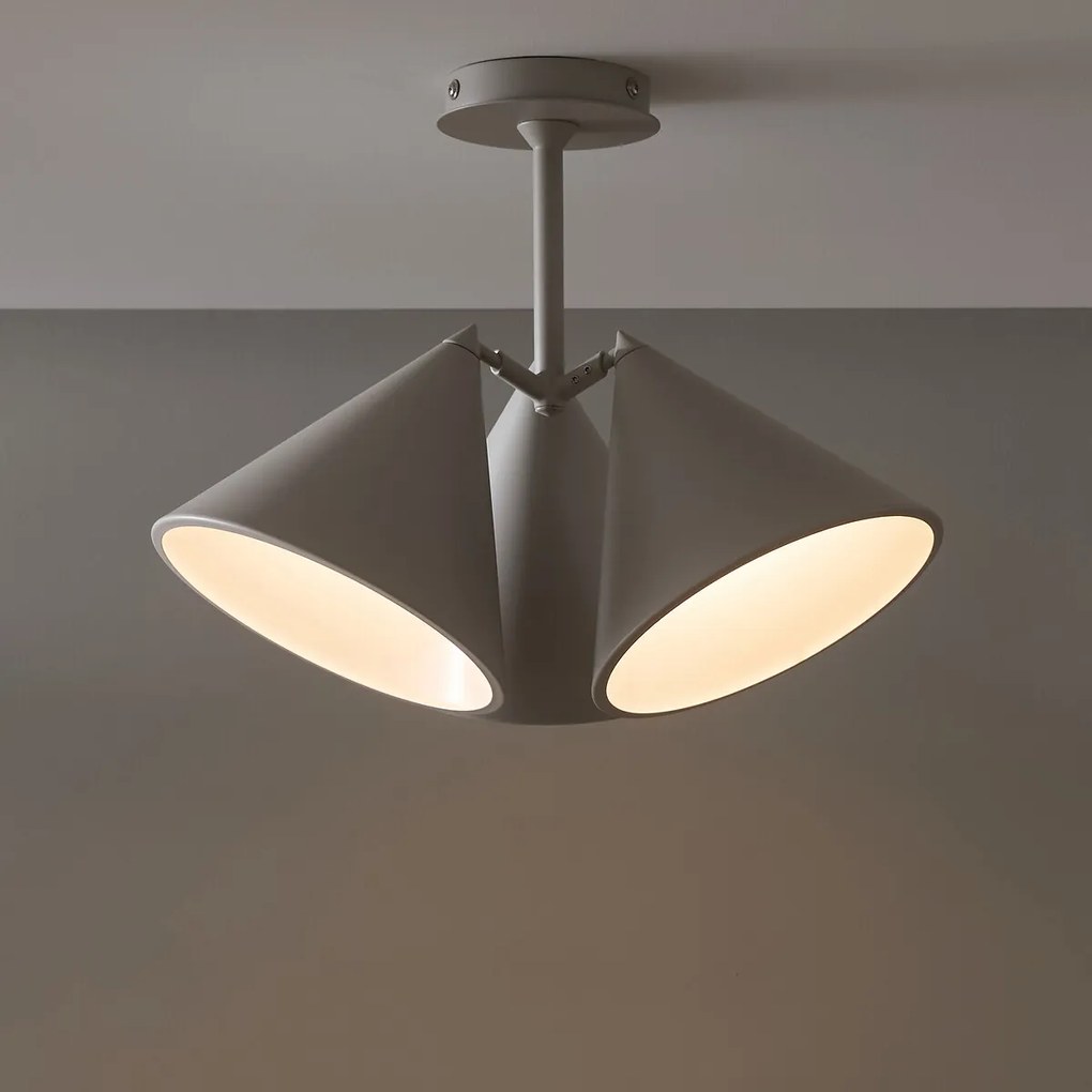 Plafondlamp 3 kegels, Moke