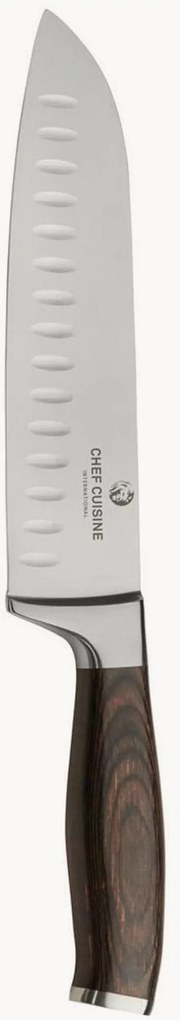 Santoku mes Troy met Pakkahout handvat