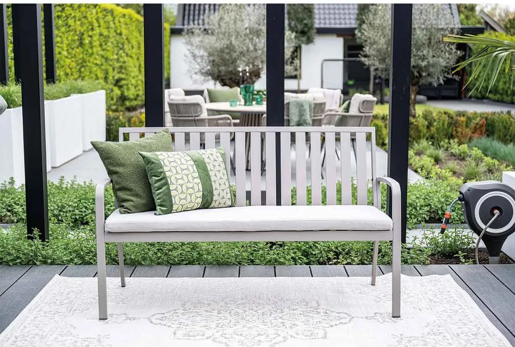 Garden Impressions Neapolis tuinbank 150 cm - taupe