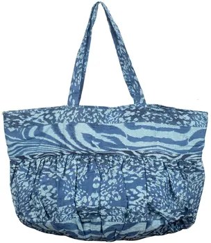 Handtas Blauw Isla Bonita By Sigris  Korte Handgreeptas