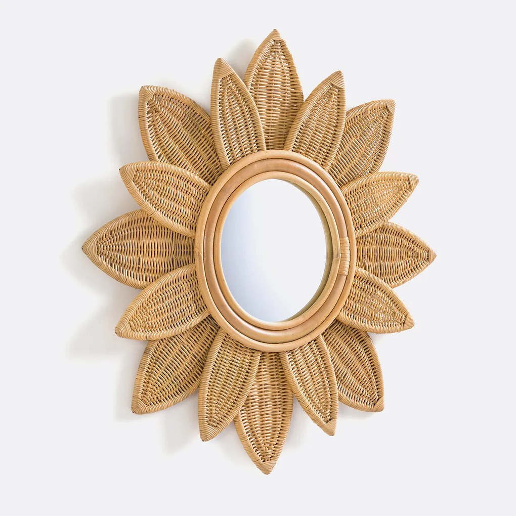 Spiegel in rotanØ60 cm, Nogu