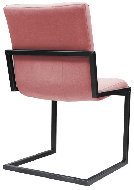 Eetkamerstoel - Lara - stof Element roze 10