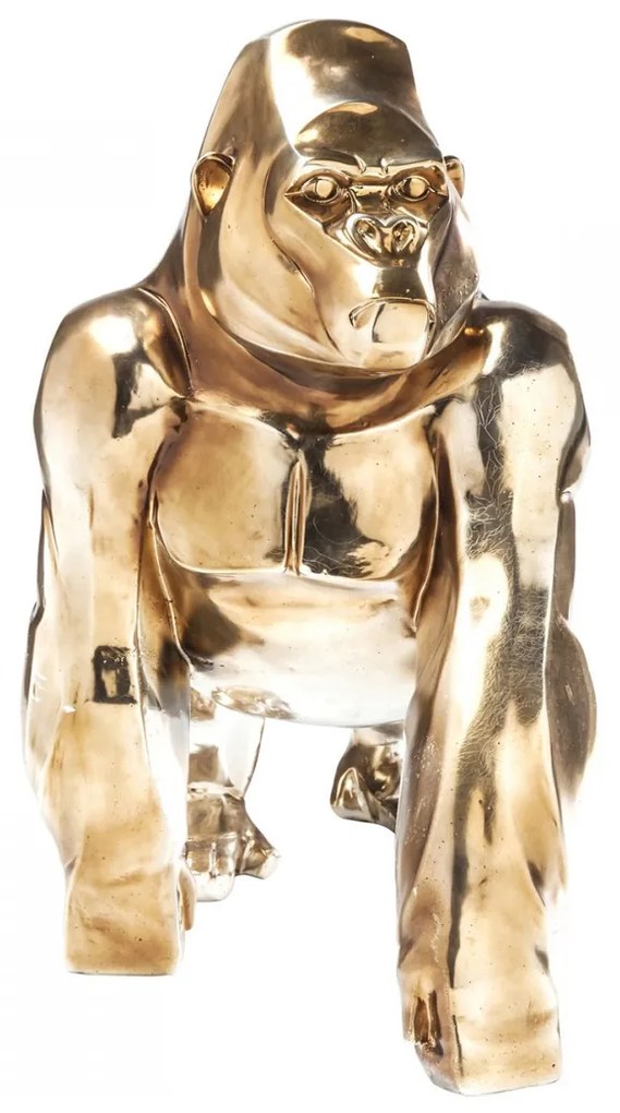 Kare Design Proud Gorilla Gouden Gorillabeeld