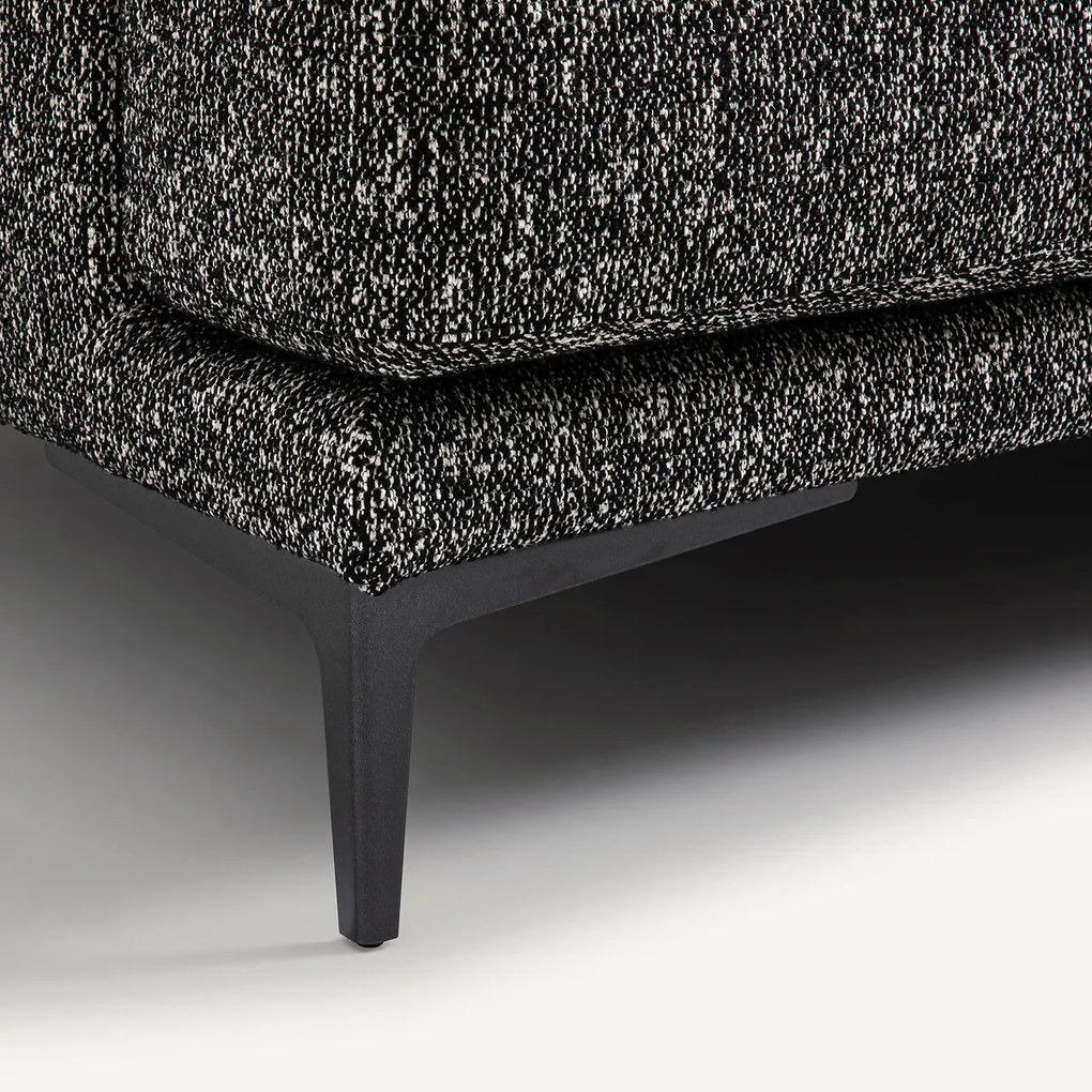 3-zitsbank in bouclé, Marsile