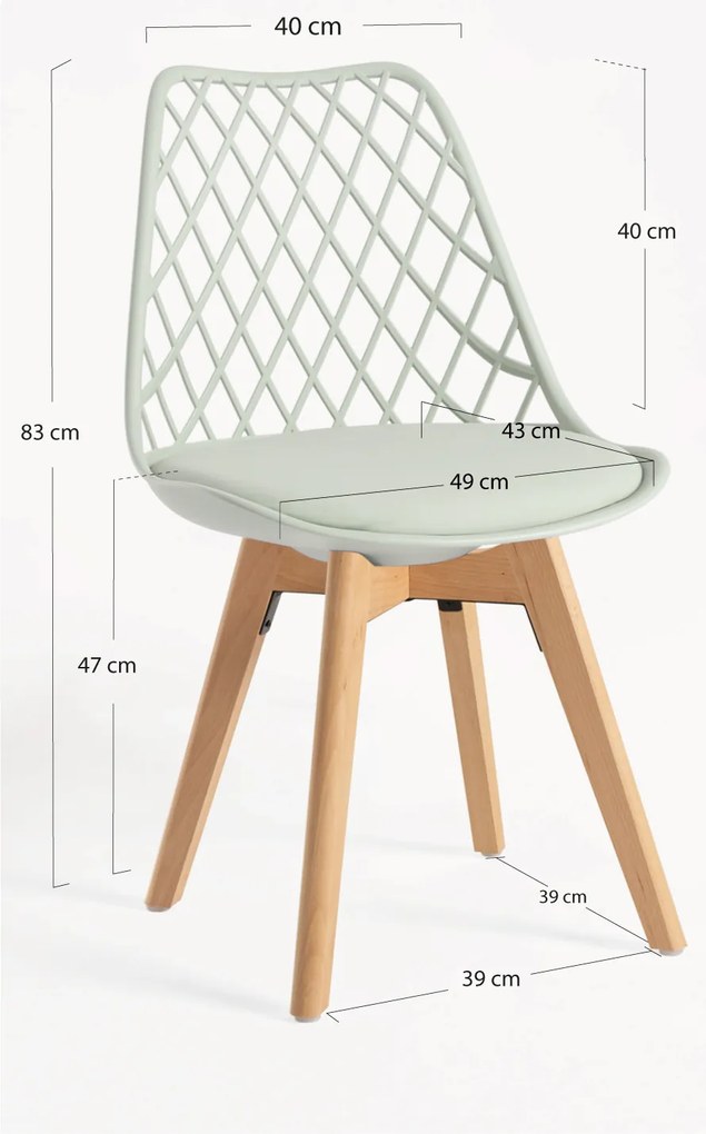 Pak 4 Mima Stoelen