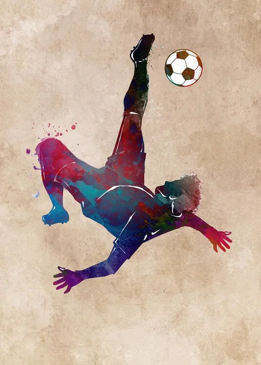 Ilustratie Football Soccer 1, Justyna Jaszke
