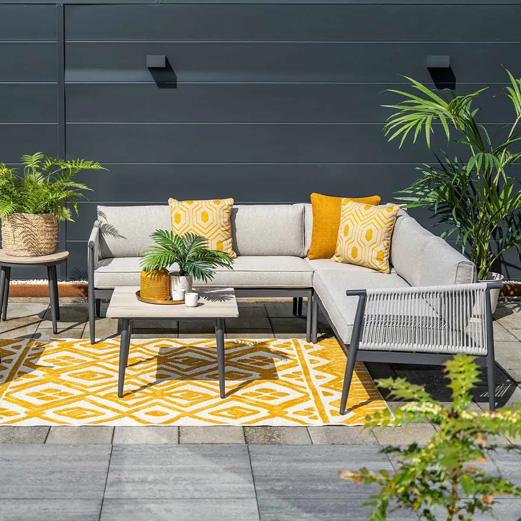 Garden Impressions Kalowa hoek loungeset 4-delig - zand