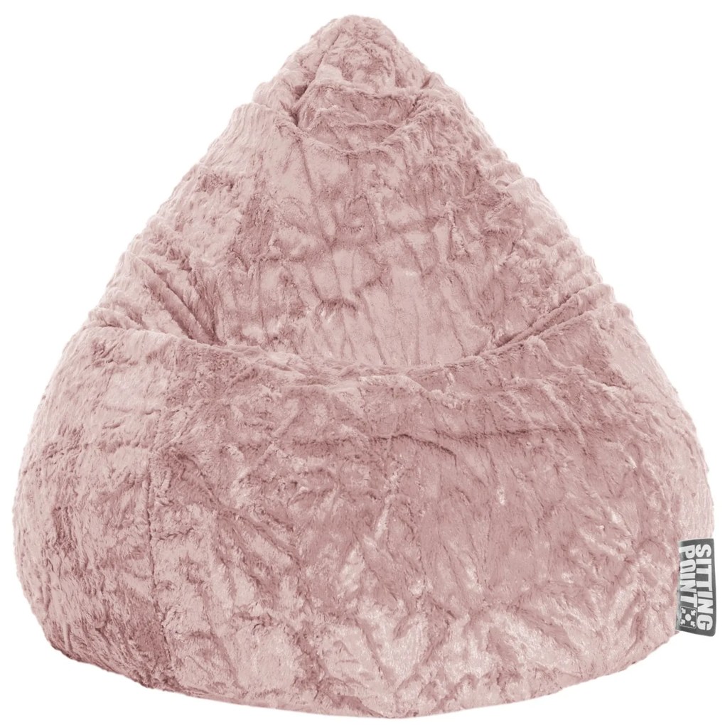 Zitzak Fluffy XL - Oudroze