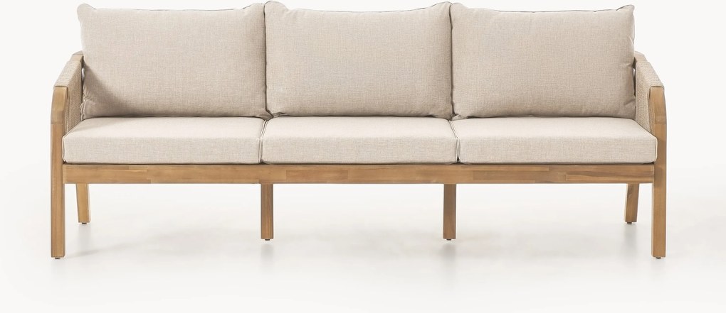 Tuin loungebank Lu (3-zits) van acaciahout