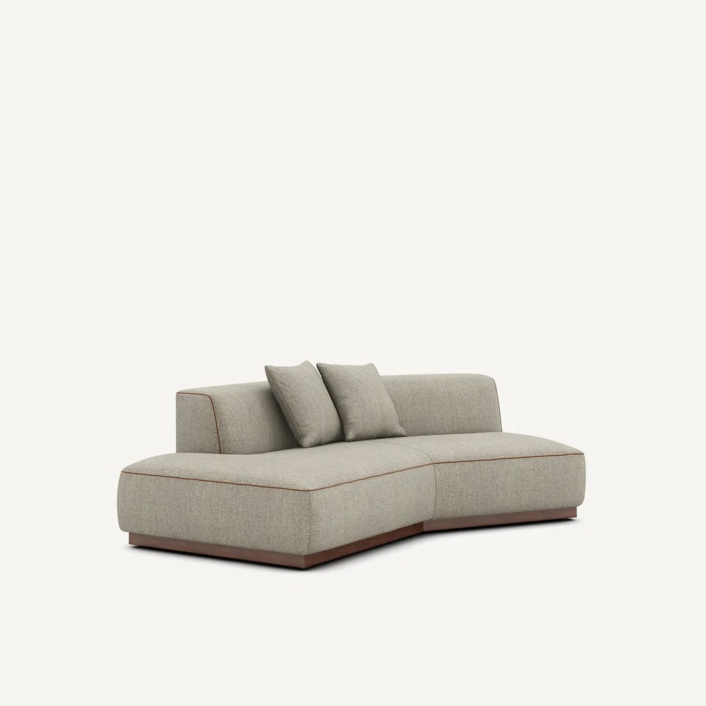 Linker helft bank in tweed, JACOPO