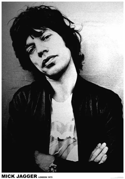 Poster Mick Jagger - London 1975