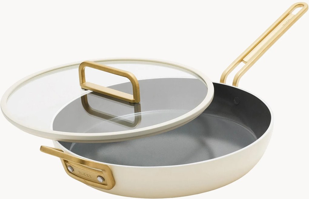 Braadpan Alu met deksel