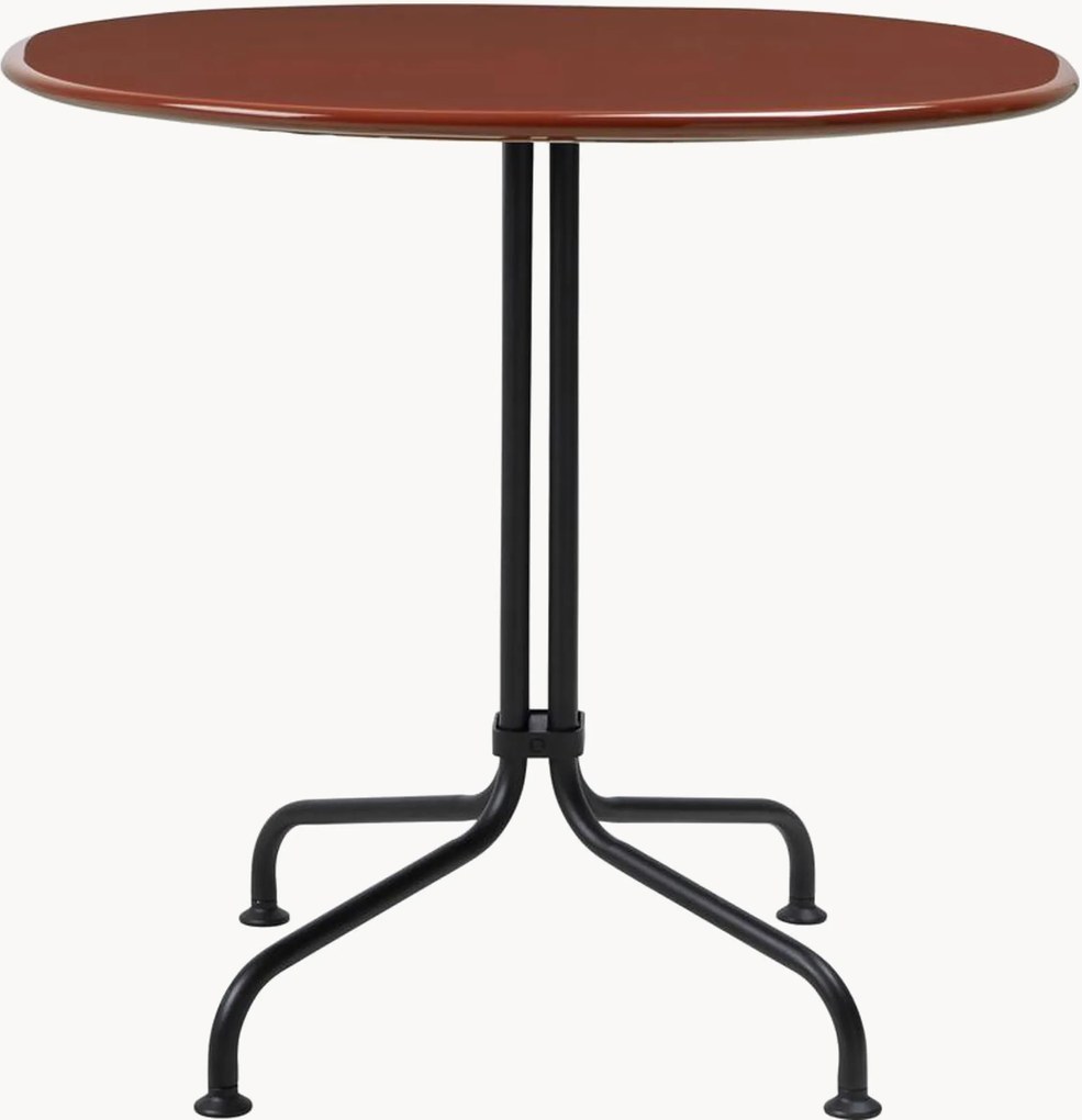 Ronde Bistro eettafel Carmel met tafelblad van keramiek, Ø 75 x H 63 cm