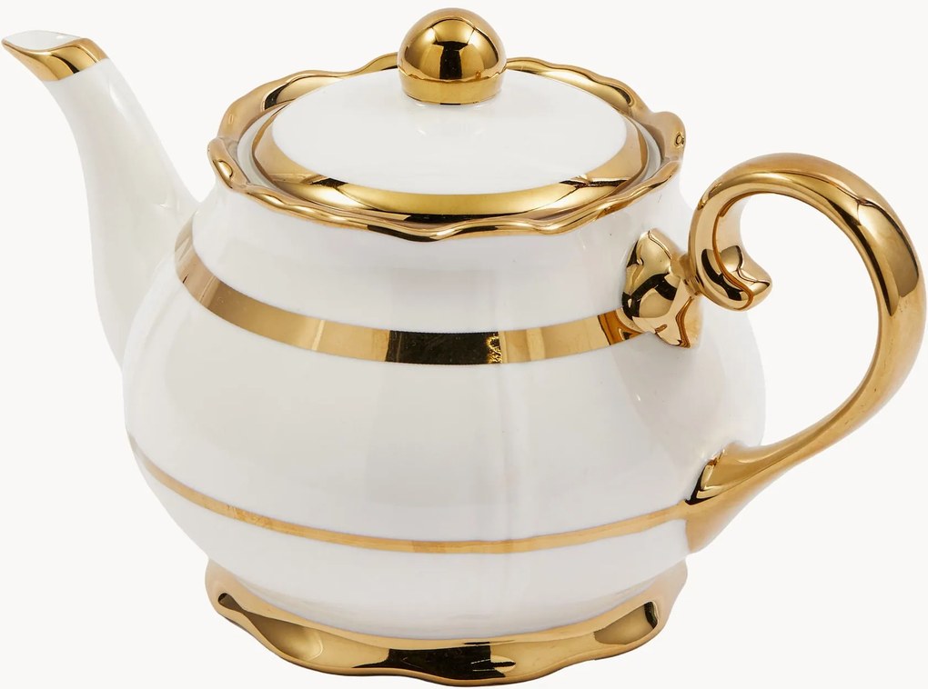 Porseleinen theepot Golden, 1 L