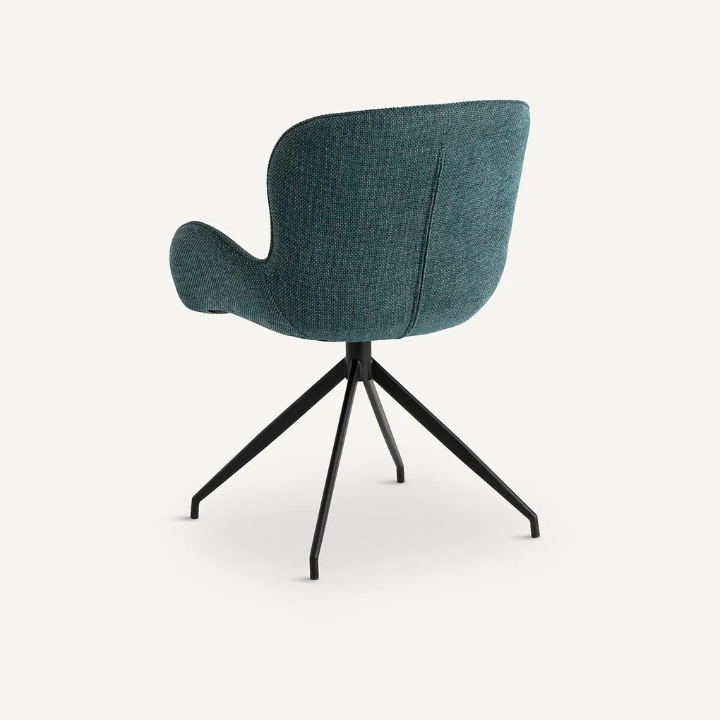 Draaiende tafelfauteuil Asyar
