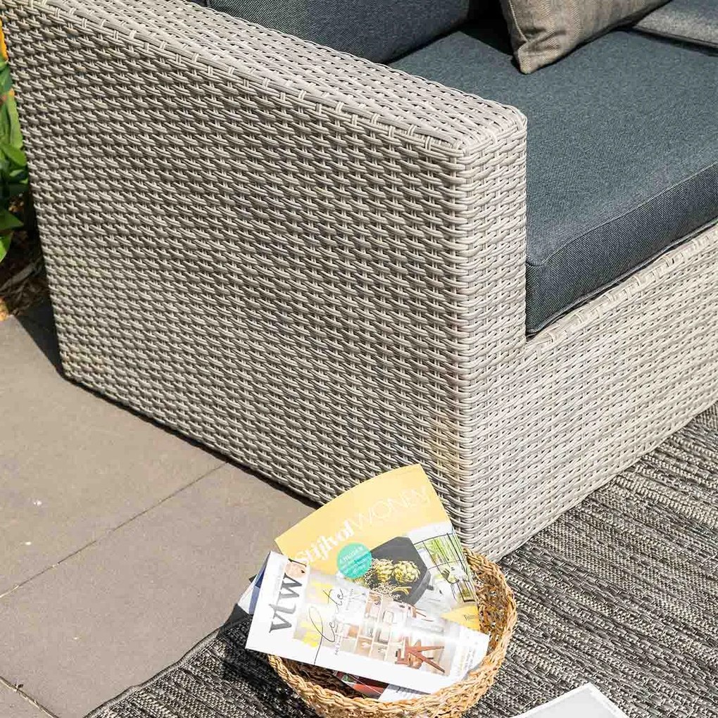 Garden Impressions Bruno loungeset 4-delig - vintage grijs