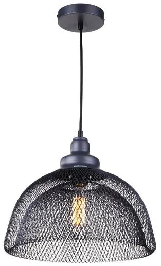 Gaaslamp Industrieel Design Hanglamp, E27 Fitting, â35x30cm, Zwart