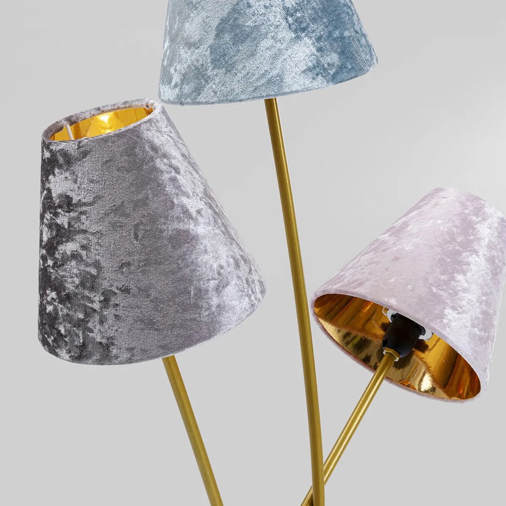 Kare Design Flexible Moderne Vloerlamp Velvet Brass