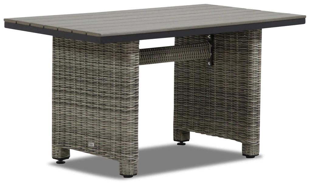 Garden Collections Lusso lounge/dining tuintafel 130 x 70 cm
