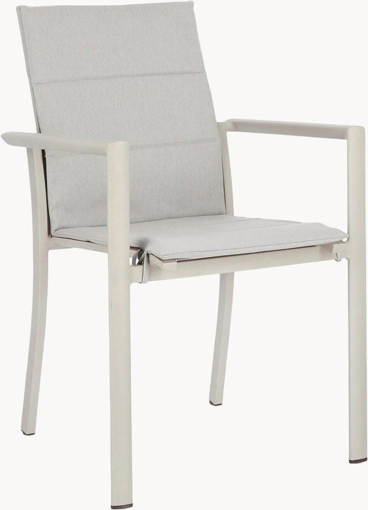 Tuin loungefauteuils met armleuningen Konnor, 4-delig