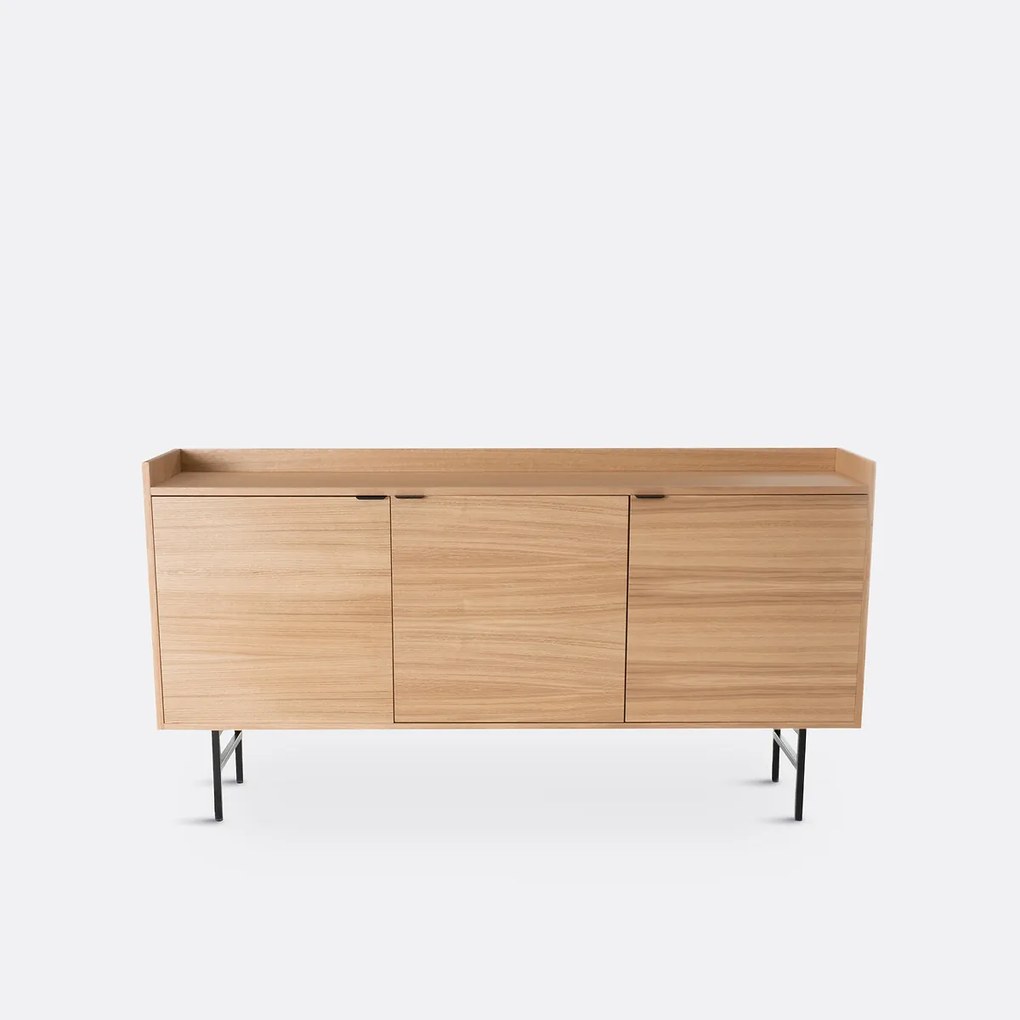 3-deurs dressoir in eikenfineer, Volga