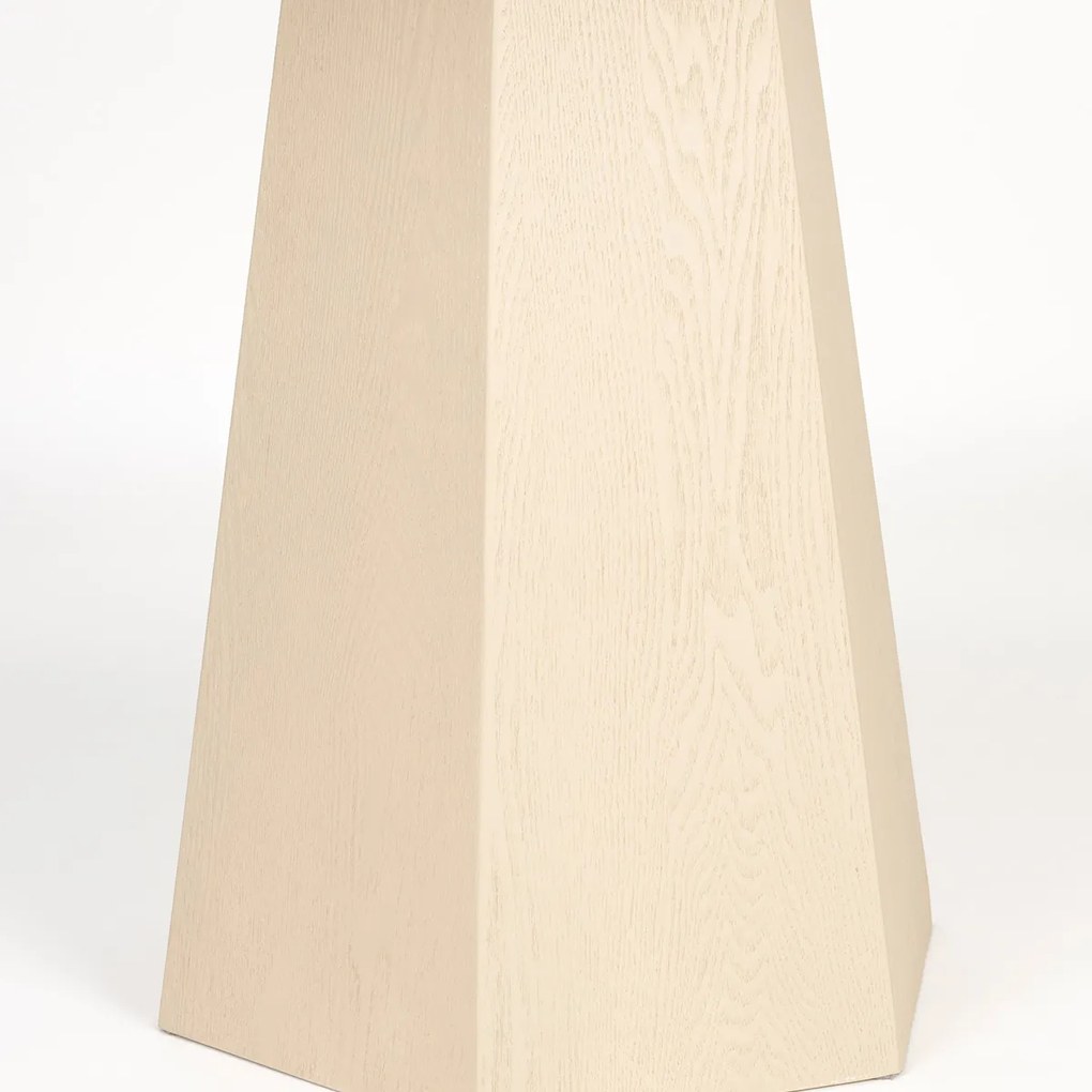 Zuiver Pilar Brown Rice Ronde Design Eettafel Brown Rice - 100 X 100cm.