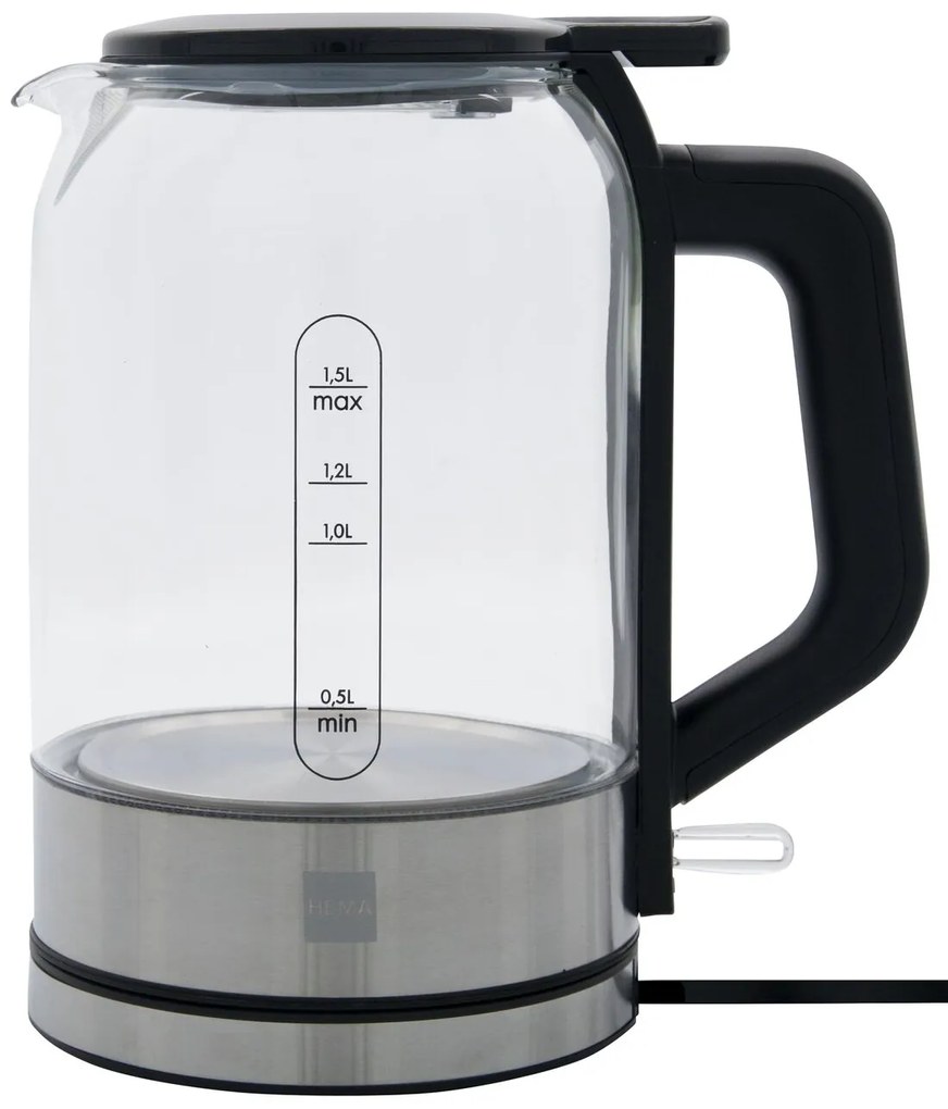 HEMA Waterkoker Glas 1.5L