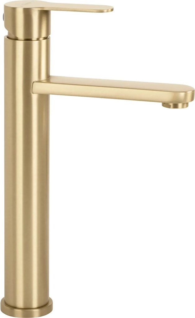 Wastafelkraan Rea Arcos Brush Gold