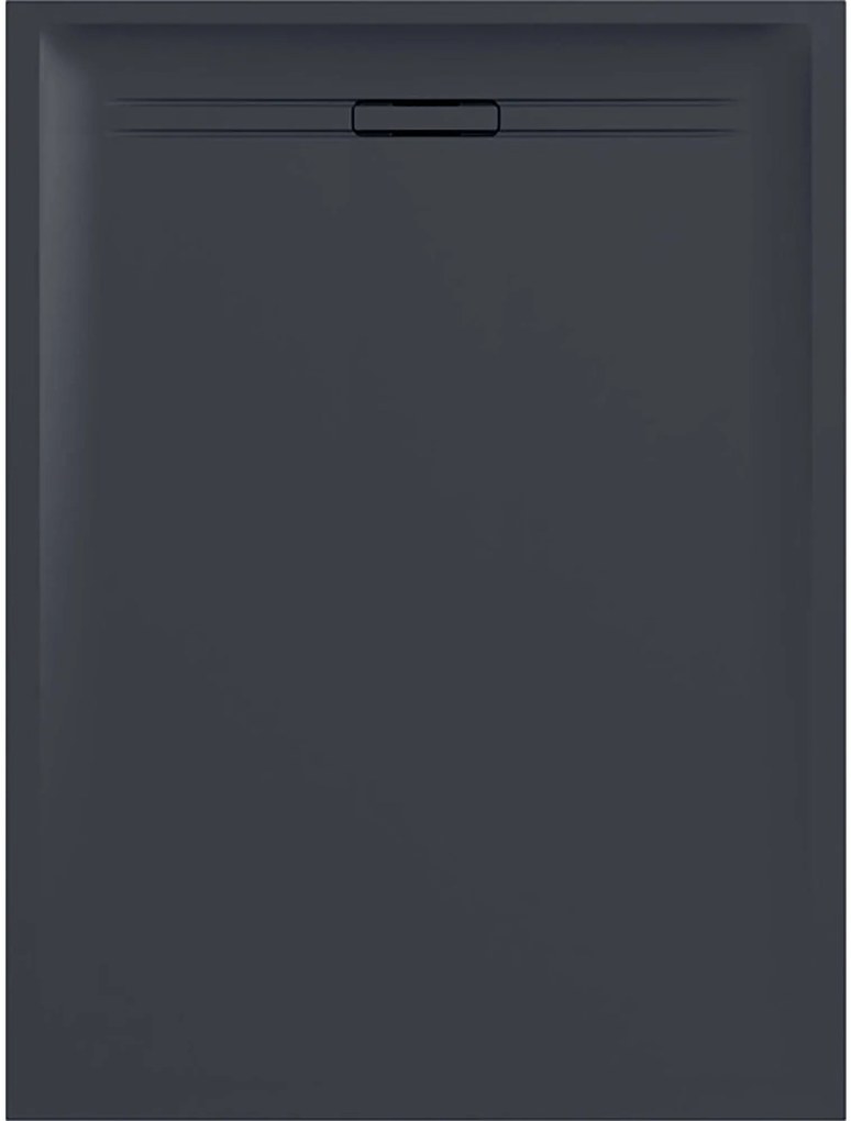 Geberit Sestra Douchevloer 90x100 cm Grafiet/Leisteen