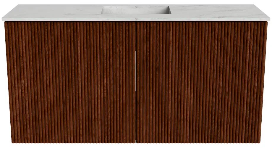 Mondiaz Joya DLux 80cm toiletmeubel ruby met wastafel faye midden zonder kraangat opalo