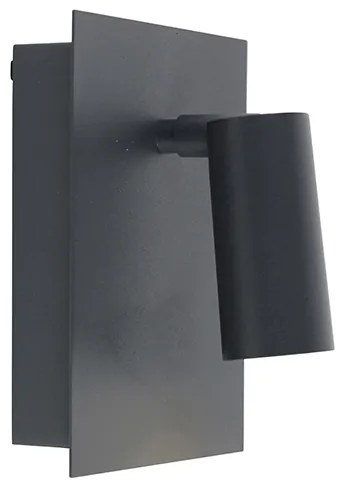 Moderne buiten wandlamp grijs IP54 incl. LED - Simon Modern IP54 Buitenverlichting