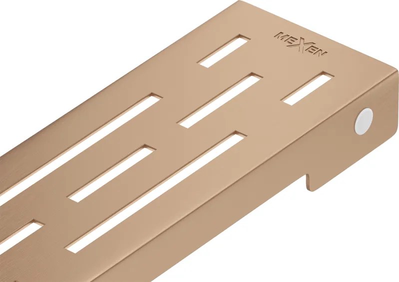Mexen Flat M01 afdekking voor lijnafvoer 50 cm, geborsteld koper - 1C20050