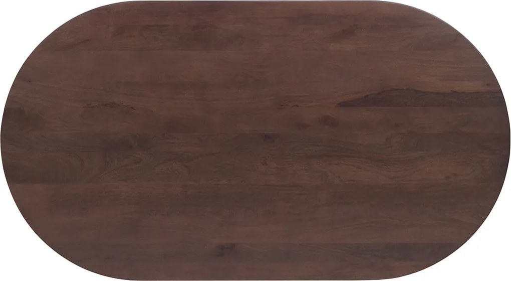 Eettafel Geribbelde Poot 200cm - 200 X 100cm.