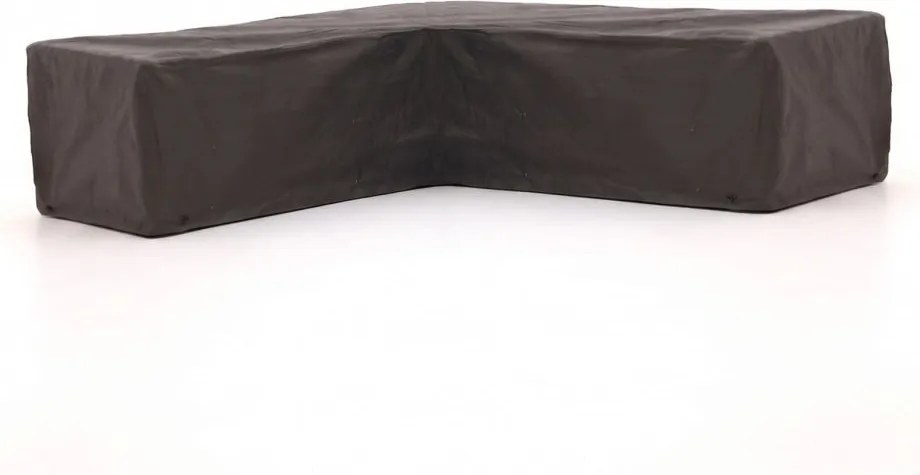 Tuinmeubelhoes geschikt voor Hoek loungeset | Kees Smit  | Kunststof | Grijs - Antraciet | 255x25cm | Kees Smit Tuinmeubelen