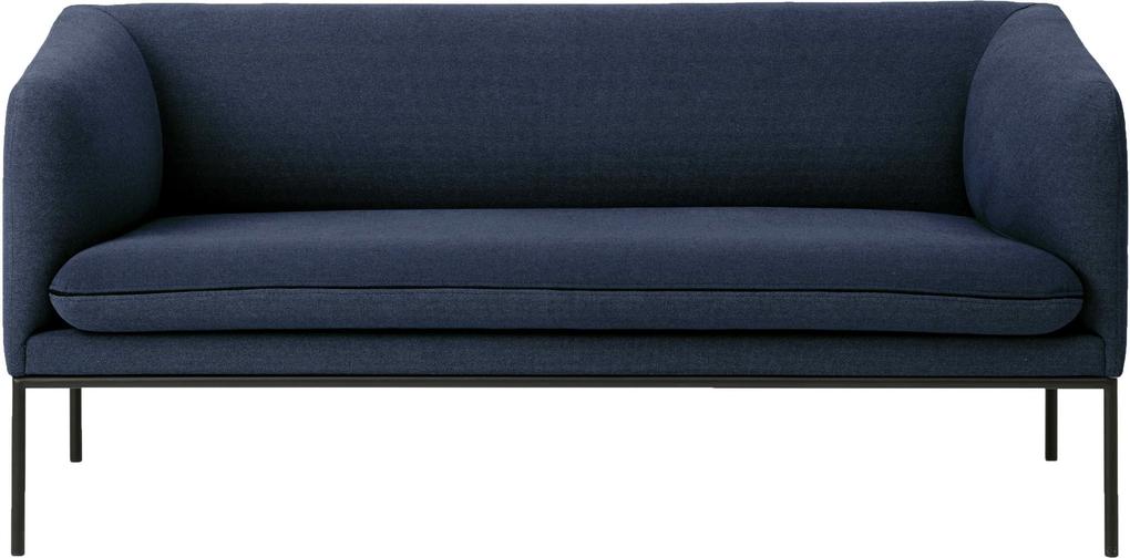 Ferm Living Turn Sofa bank Cotton 2-zits donkerblauw